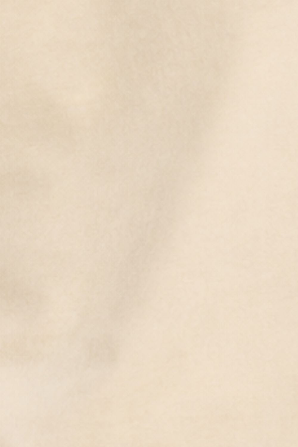 Mens Beige Solid Cotton Blend T-Shirt - Image 8