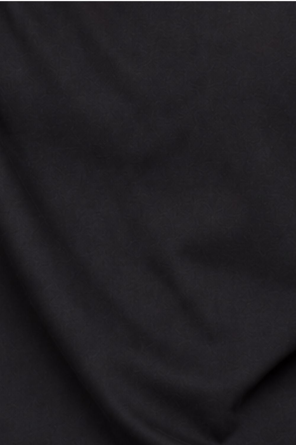 Mens Black Solid Cotton Blend T-Shirt - Image 8