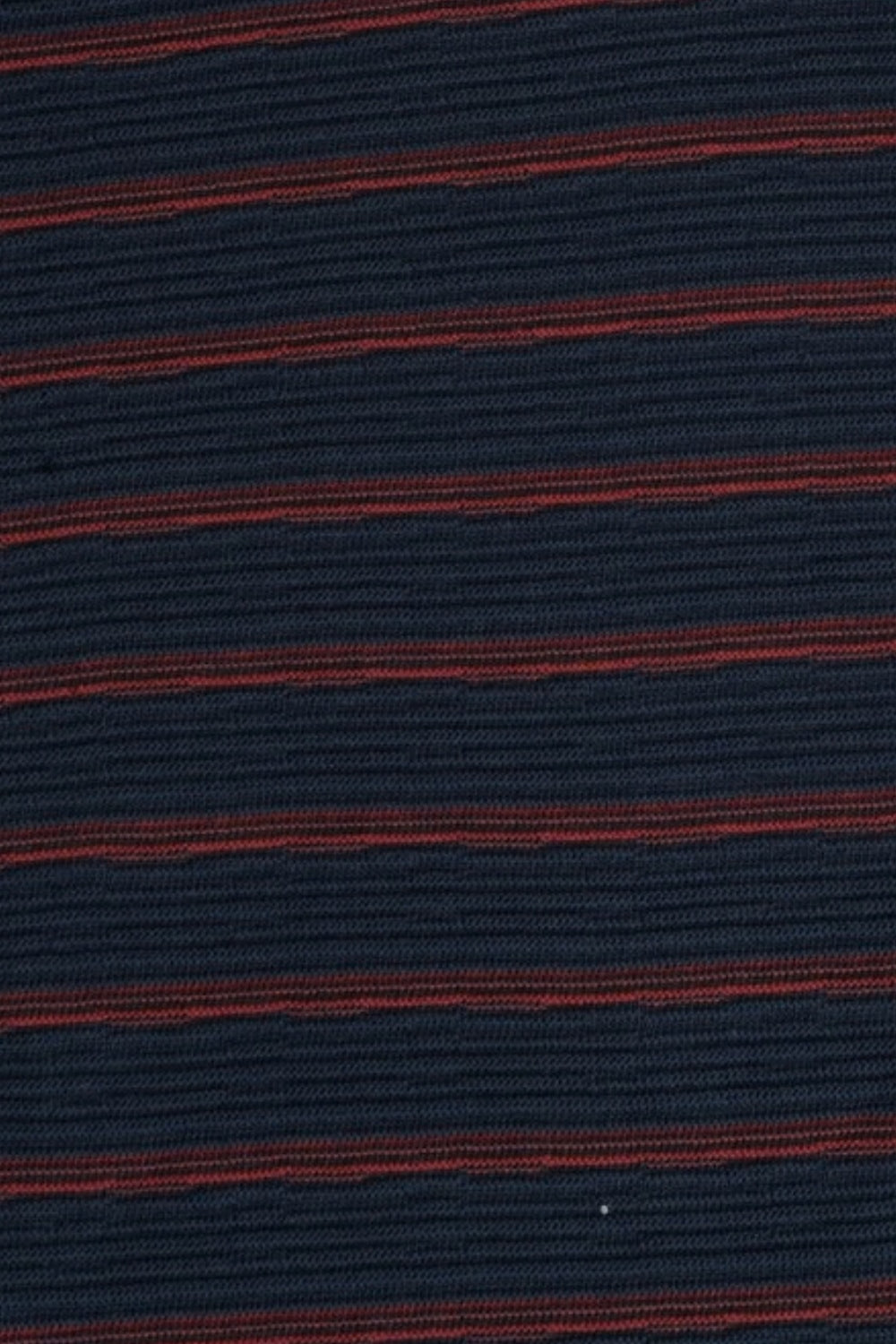 Mens Navy Micro Striped Crew Neck T-Shirt - Image 8