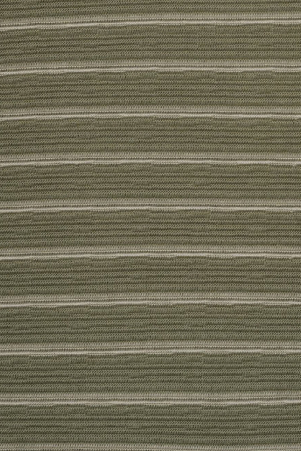 Mens Green Micro Striped Crew Neck T-Shirt - Image 8