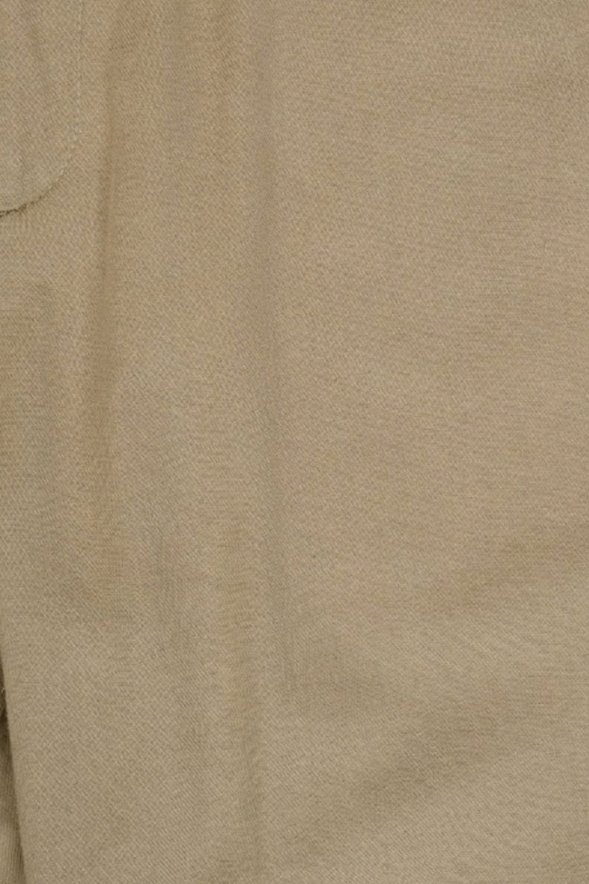 Mens Beige Relaxed Fit Drawstring Relaxed Fit Trouser - Image 8