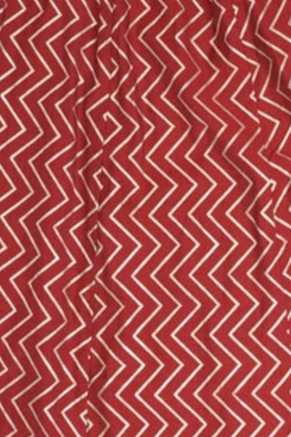 Red Gold Foil Print Roman Festive Skirt - Image 8