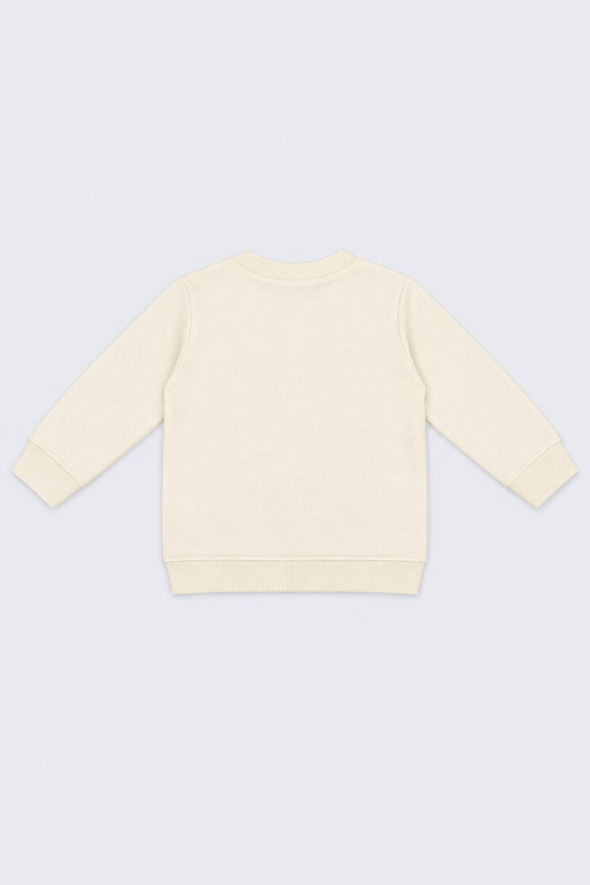 Off White Embroidered Cotton Co-ord Set - Image 4