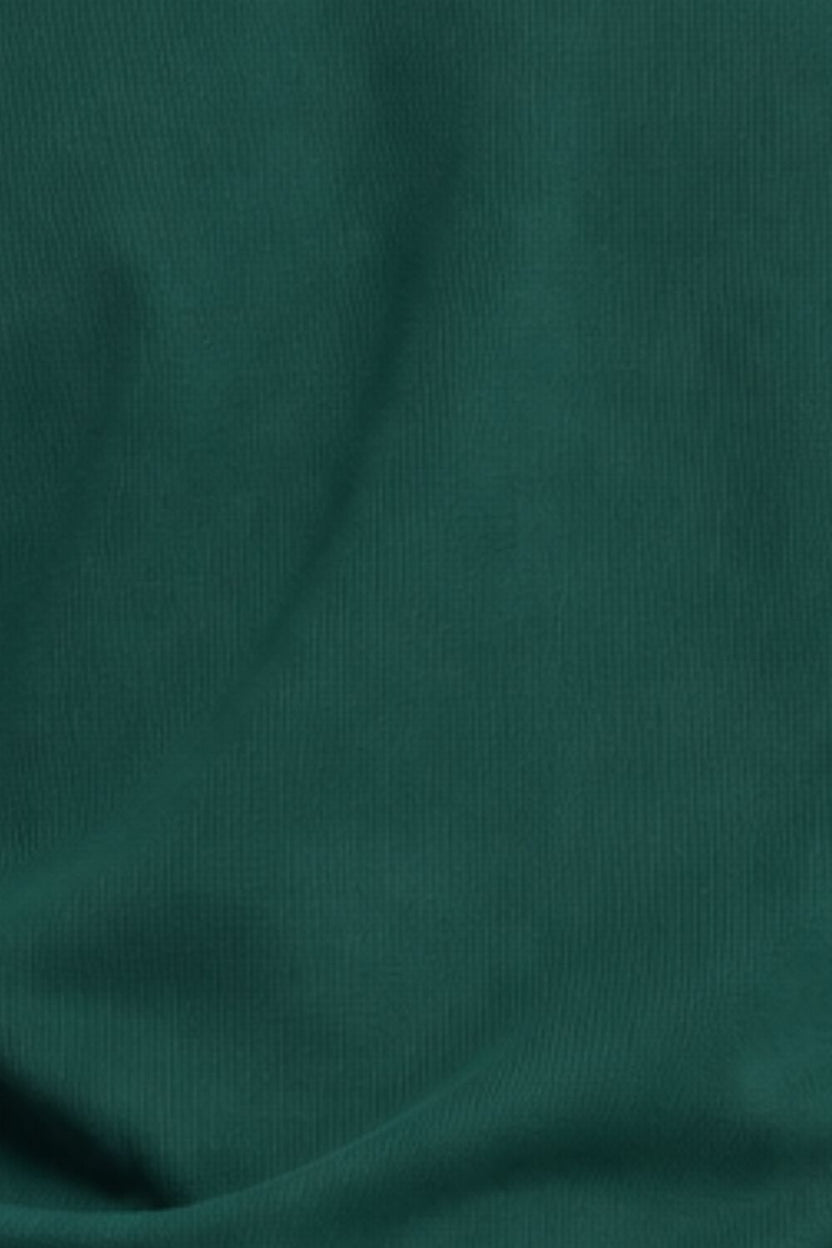 Mens Teal Green Solid T-Shirt - Image 8
