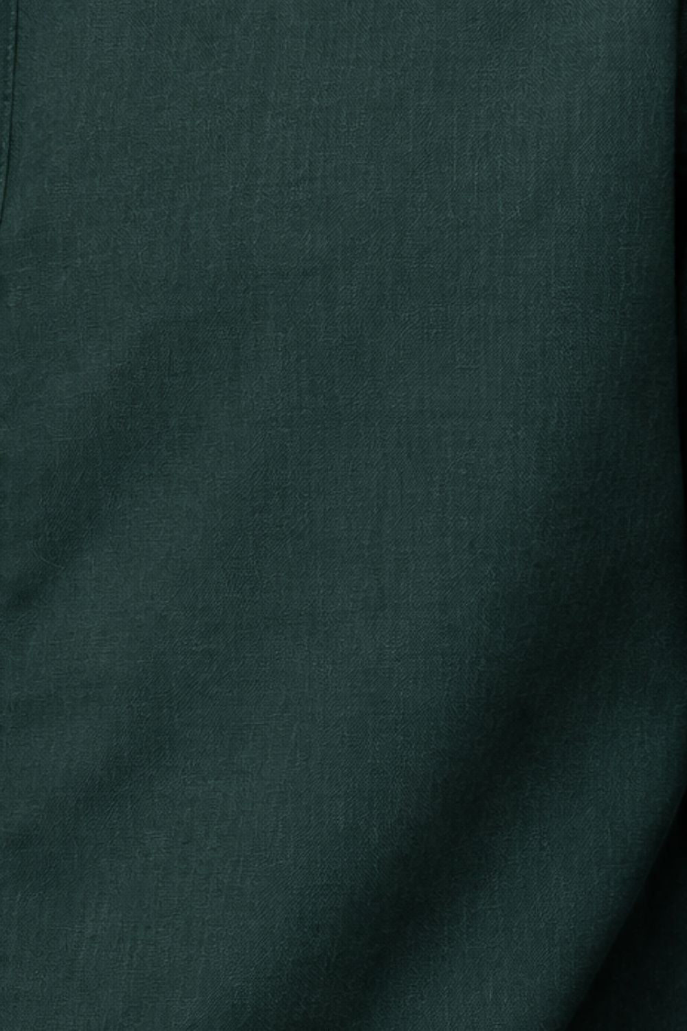 Mens Teal Solid Cotton Slub Casual Shirt - Image 8