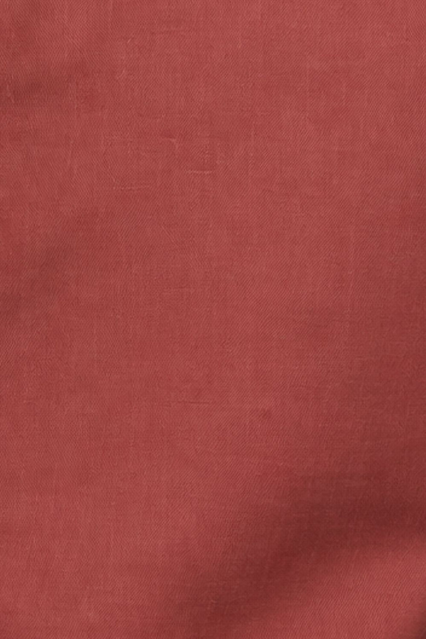 Mens Rust Cotton Casual Shirt - Image 8