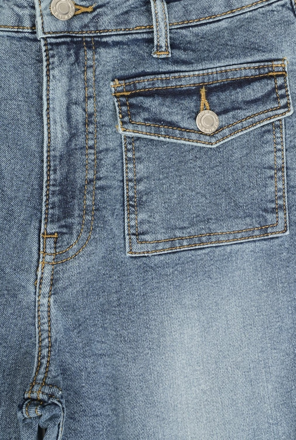 Womens Regular Front Pocket Bootcut Jeans - Image 8