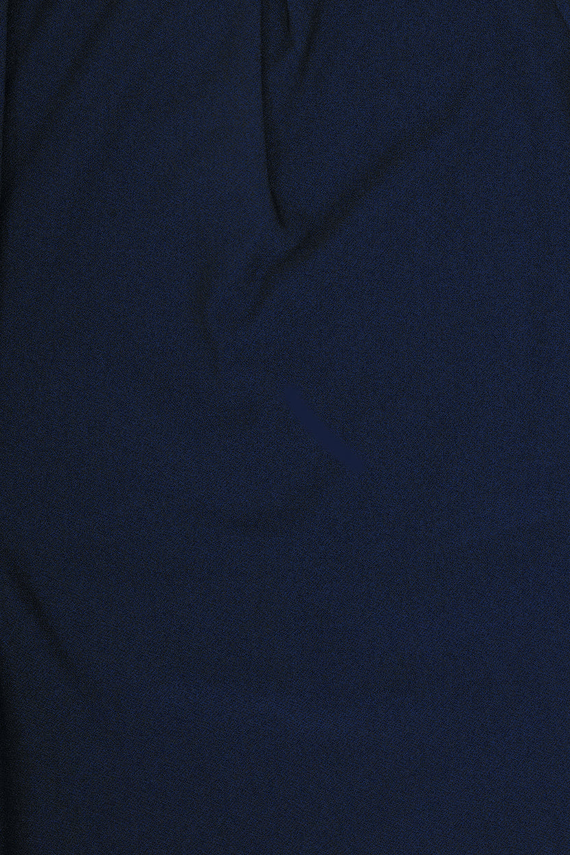 Womens Navy Belted Straight Fit Trouser - Image 8
