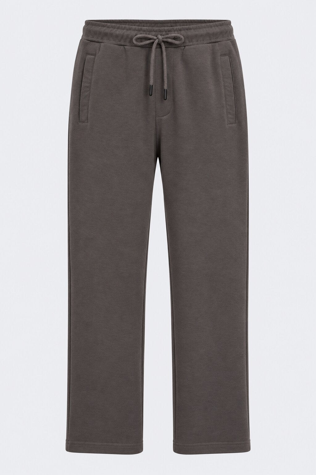 Mens Grey Cotton Blend Joggers - Image 7