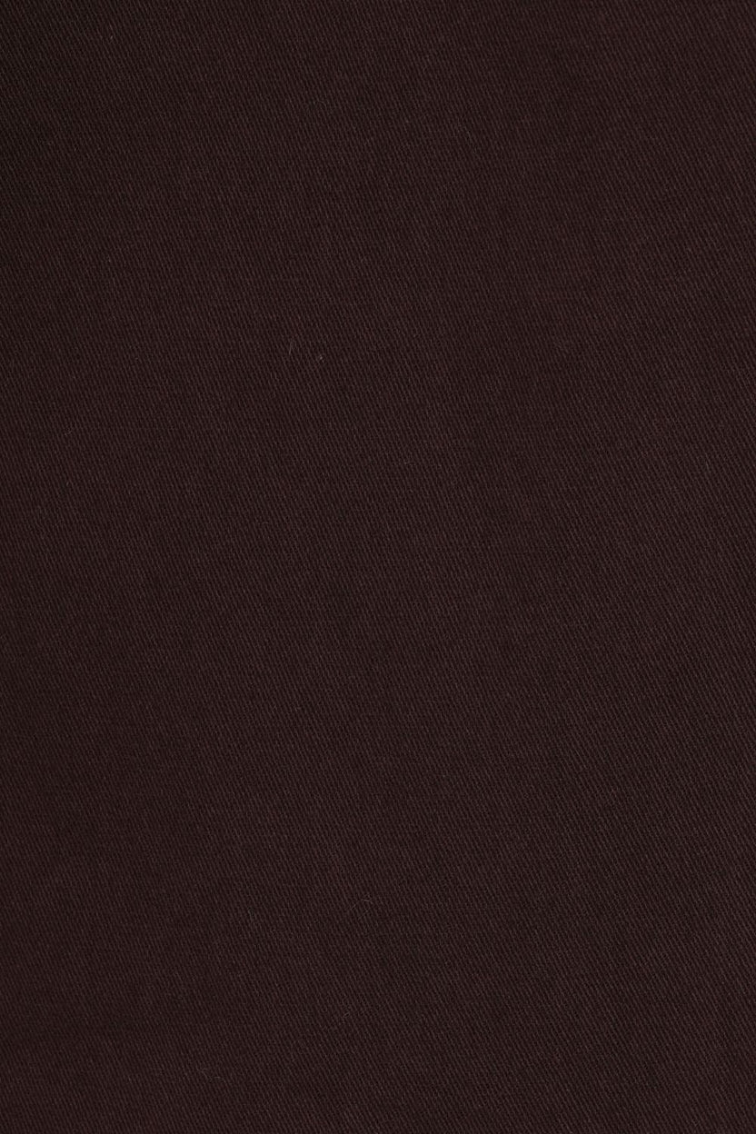 Mens Dark Brown Regular Fit Solid Trouser - Image 8