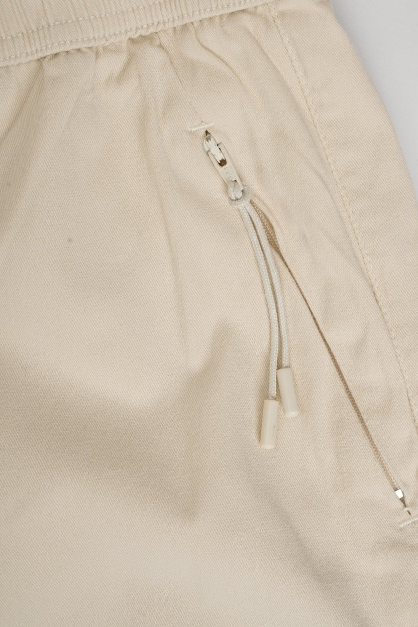 Mens Beige Solid Regular Fit Solid Trouser - Image 8