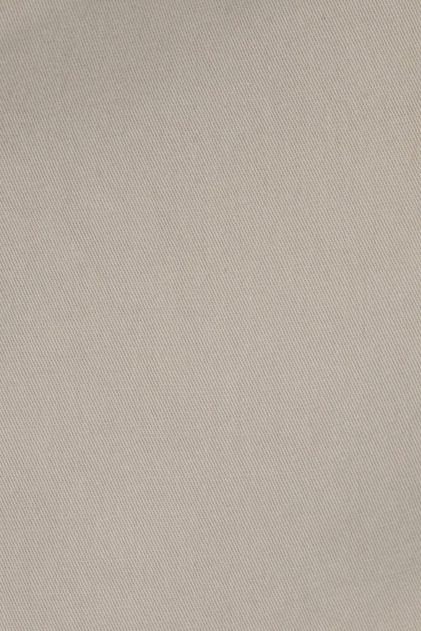 Mens Cream Solid Snap Button Shaket - Image 8