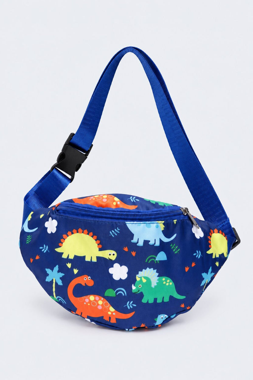 Boys Dinosaur Print Sling Bag - Image 2