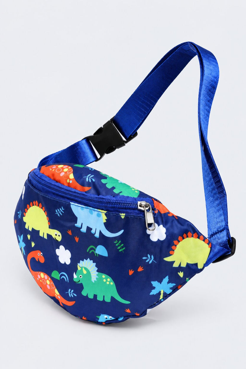 Boys Dinosaur Print Sling Bag - Image 4
