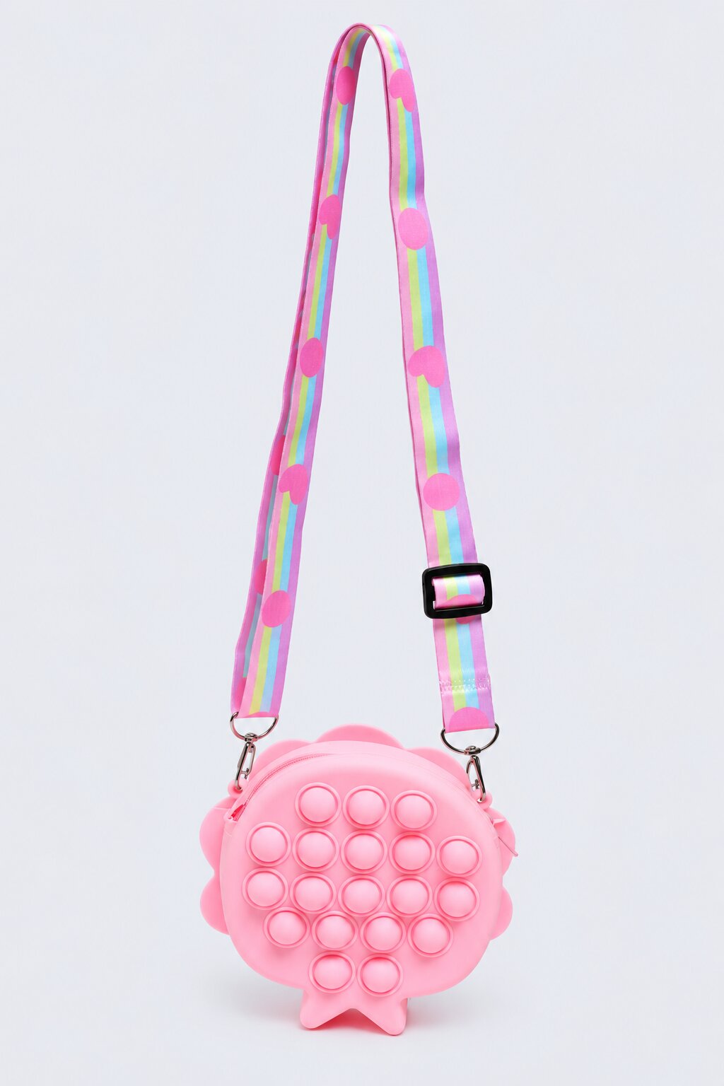 Girls Pink Shell Shaped Crossbody Bag - Image 4