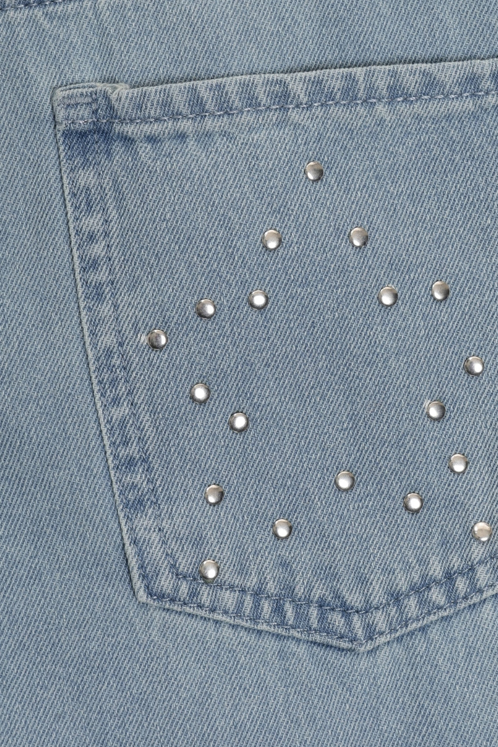 Womens Light Blue Regular Fit Jeans - Image 8