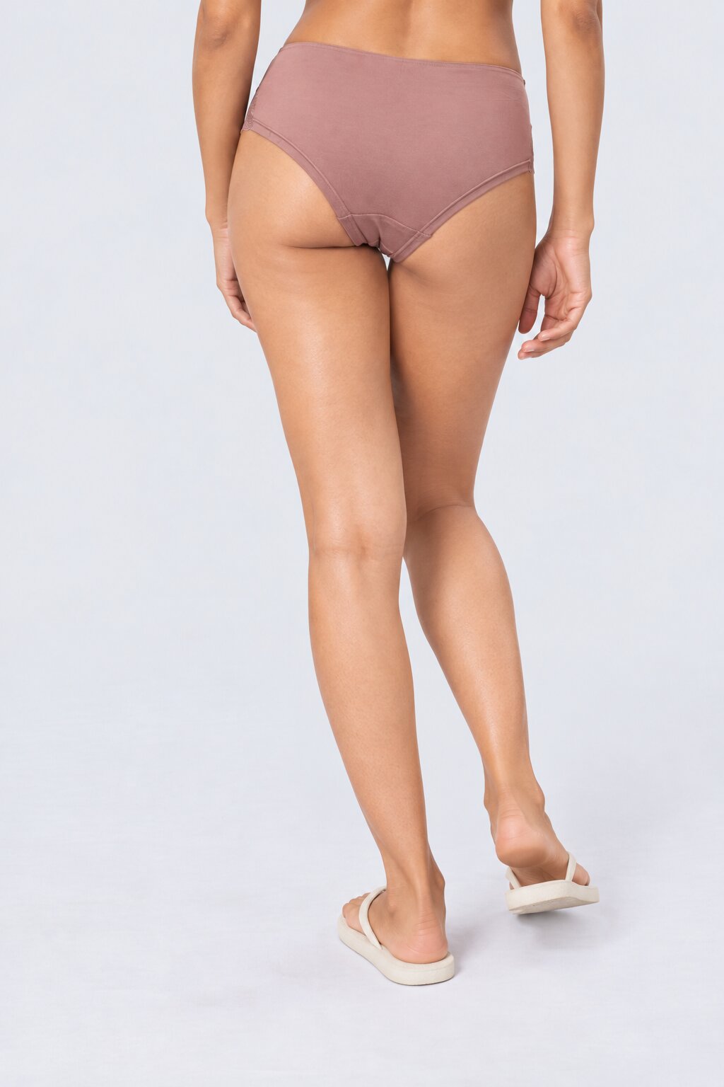 Womens Wear Taupe Lace Pack of 2 Panties - Image 5