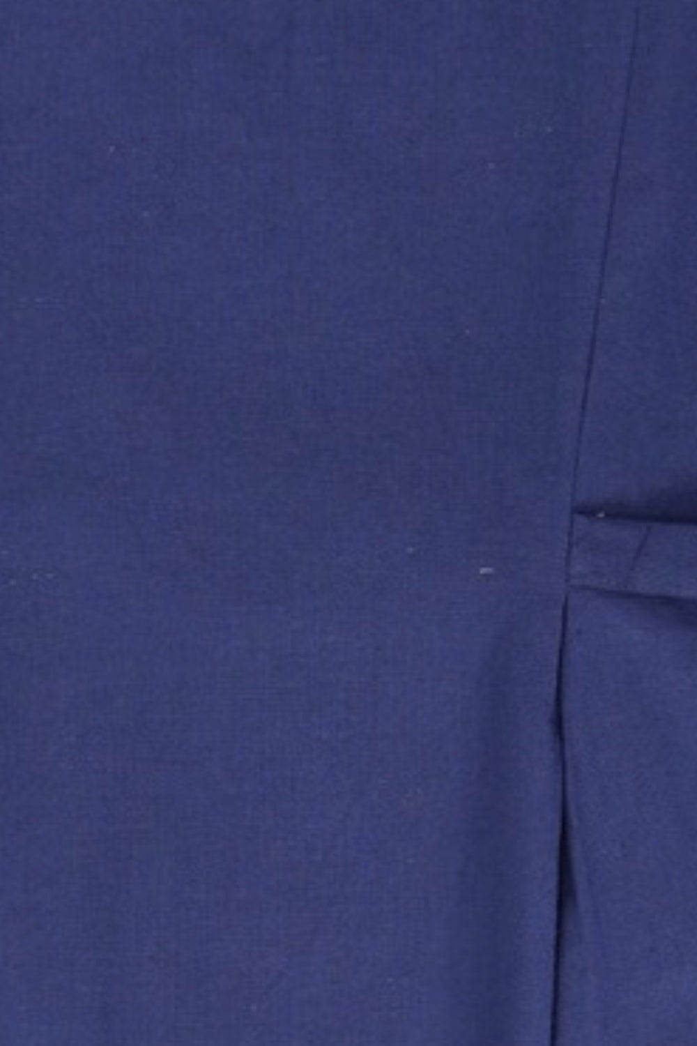 Womens Blue Puff Sleeve Midi Dress - Image 8