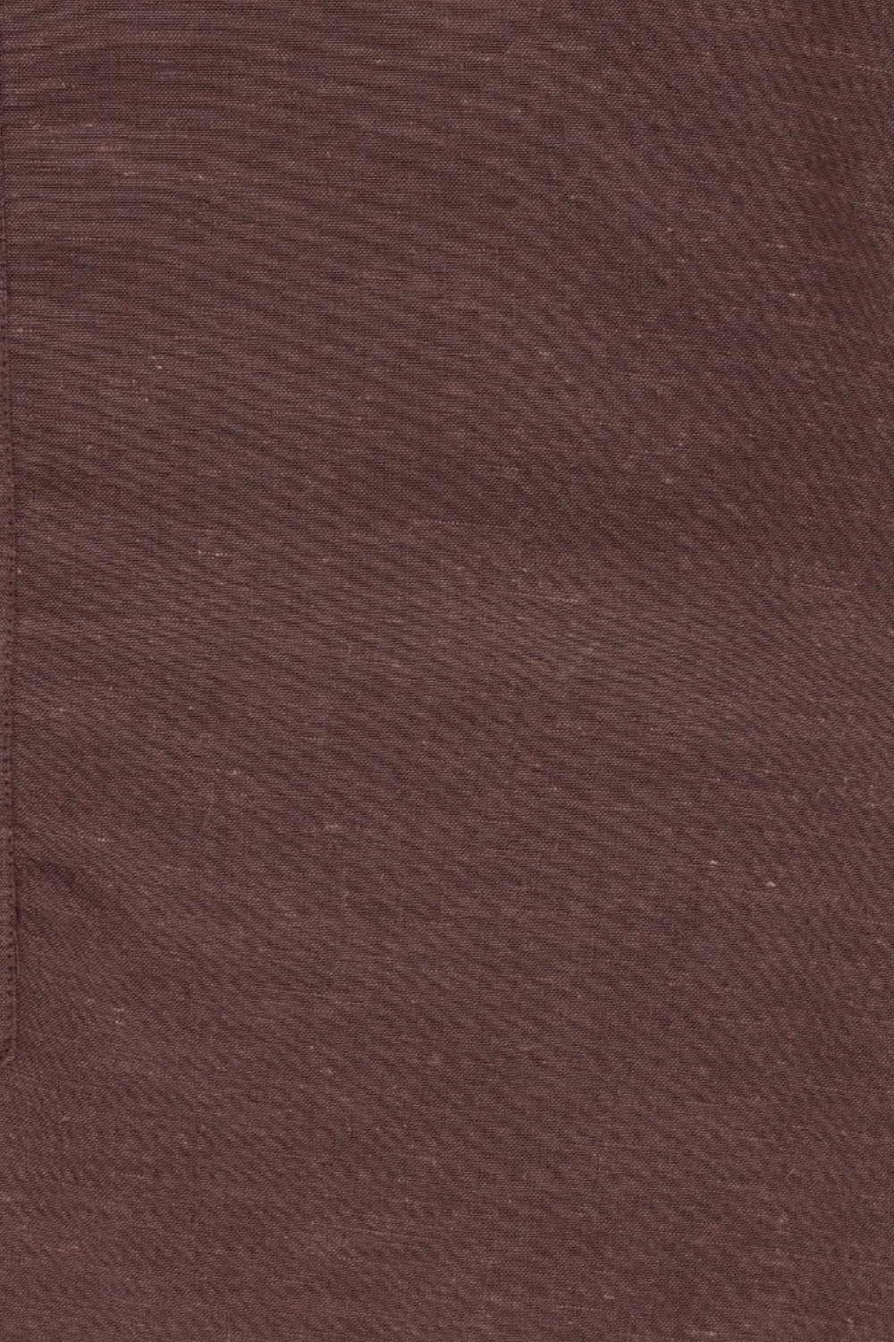 Mens Brown Solid Mandarin Collar Kurta - Image 8