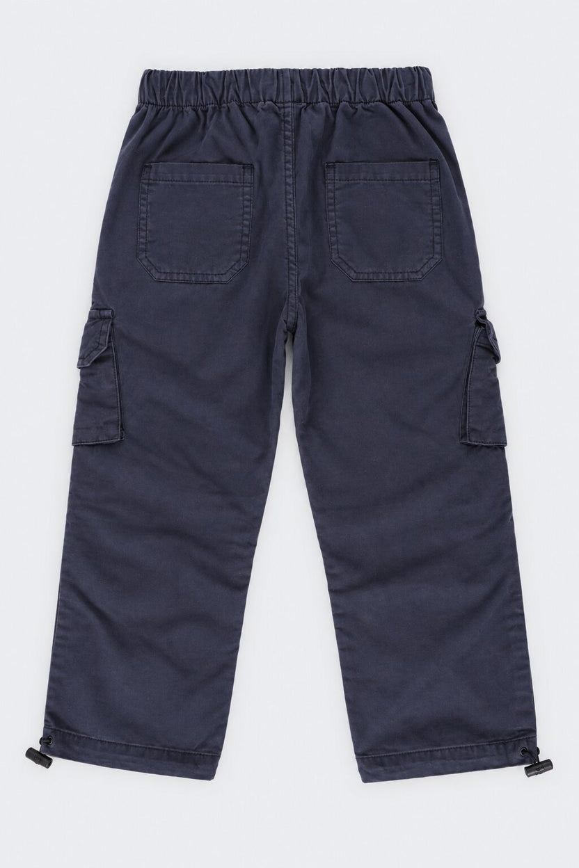 Boys Navy Utility Cargo Jogger - Image 4