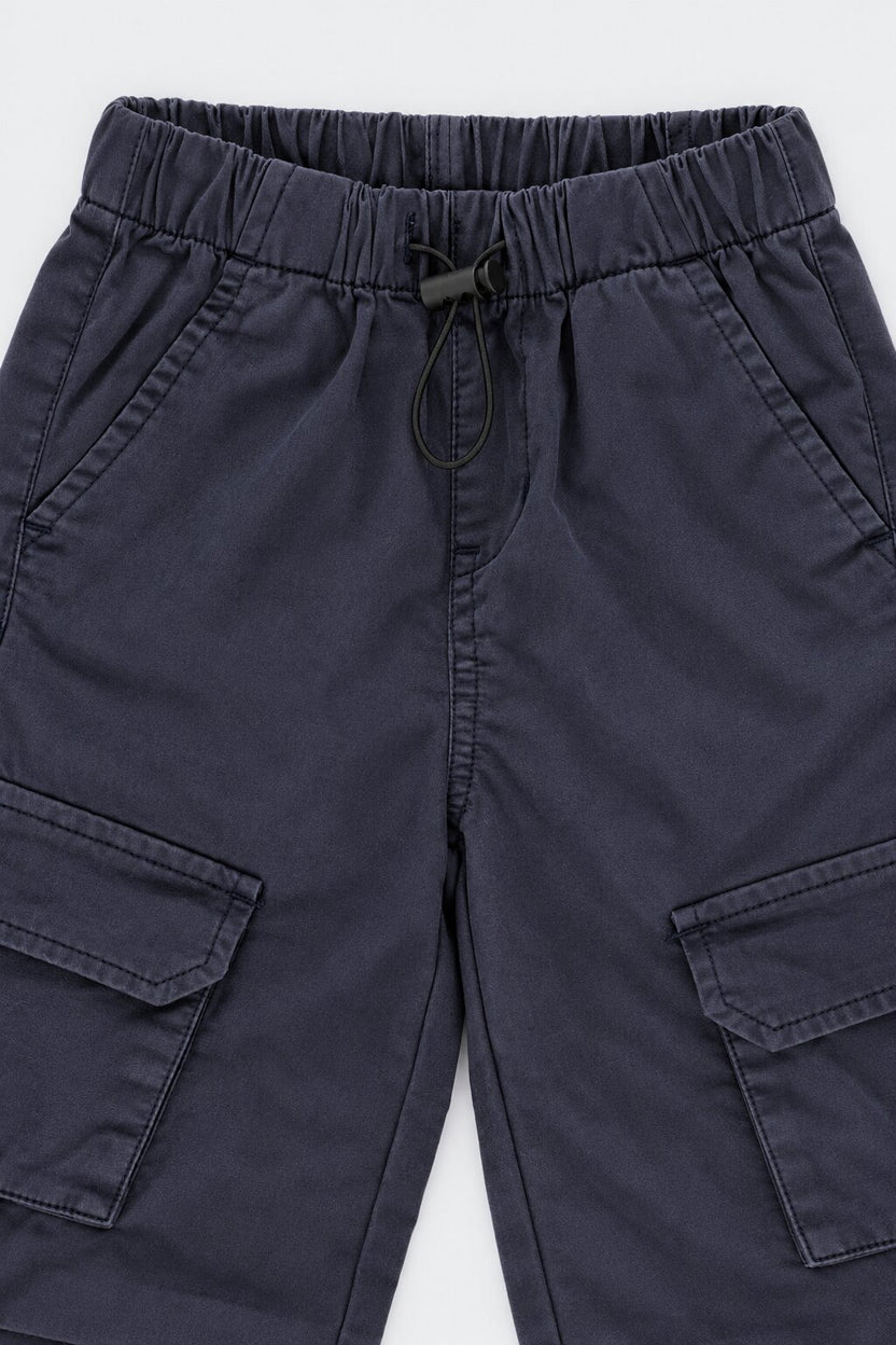 Boys Navy Utility Cargo Jogger - Image 5