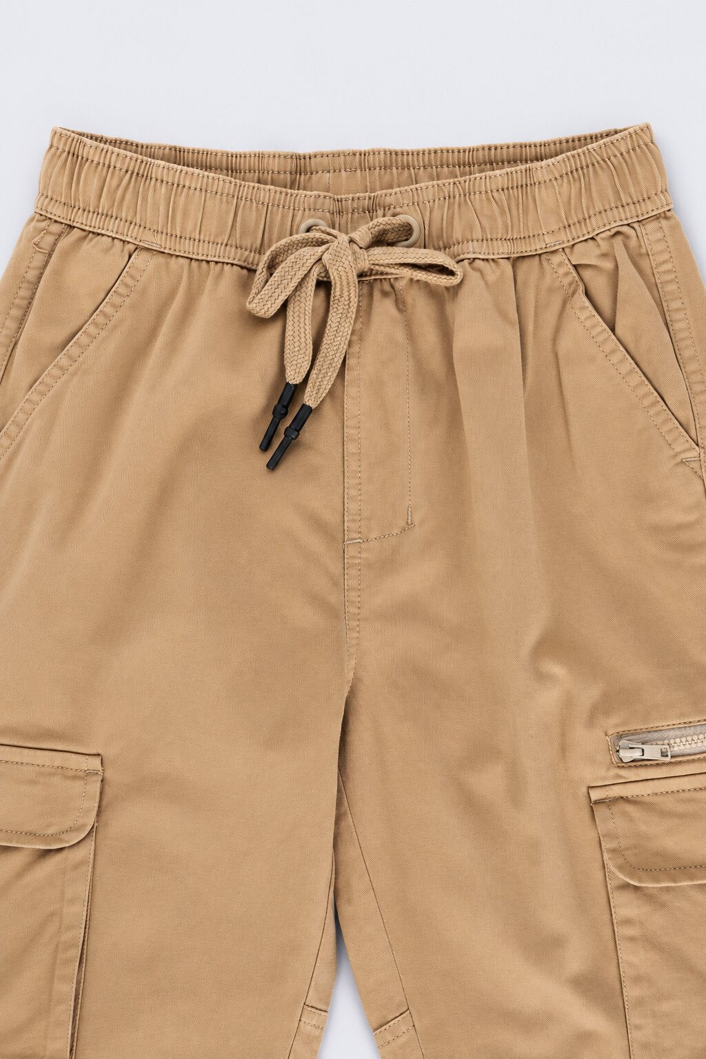 Tweens Boys Beige Utility Cargo Jogger - Image 6