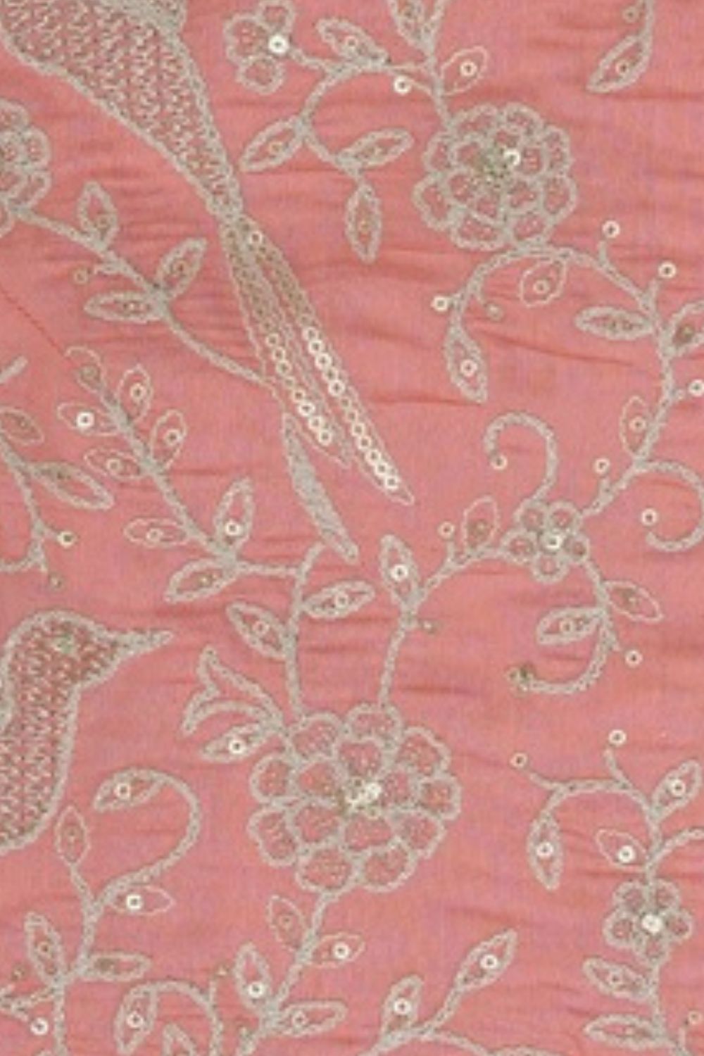 Peach Embroidered Waistcoat and Palazzo Set - Image 7