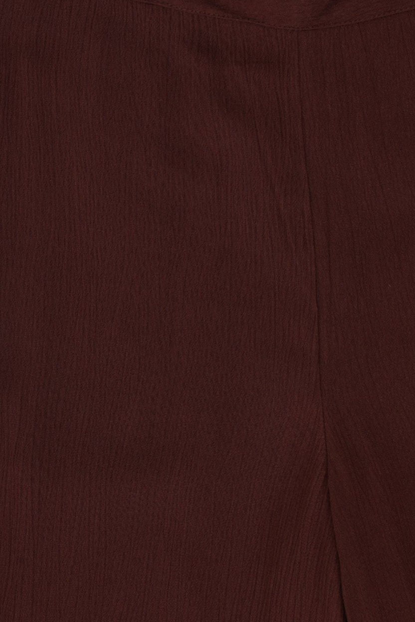 Brown Textured Shirt And Wide-Leg Co-Ord - Image 8