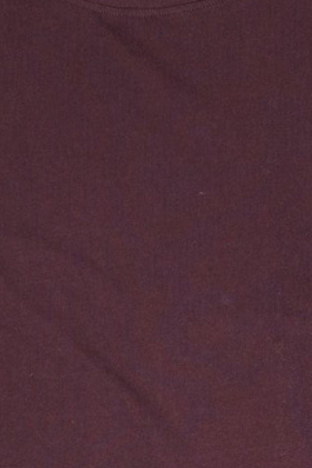 Womens Maroon Everyday Regular Fit T-Shirt - Image 8