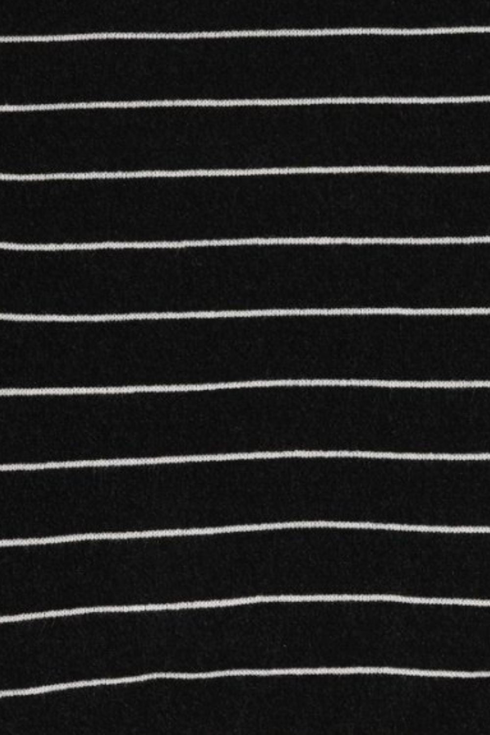 Womens Black Stripes Regular Fit Sweater - Image 7