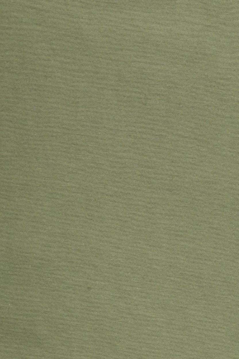 Womens Olive Graphic Print Slim Fit T-Shirt - Image 7