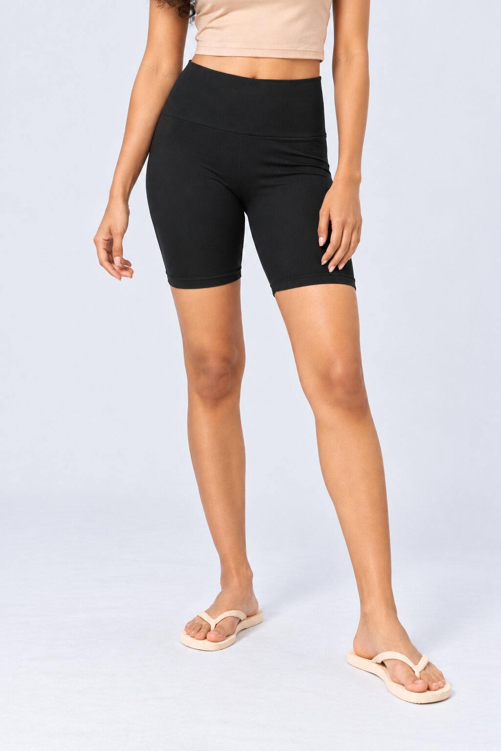 Black High Rise Skinny Fit Shapewear - Image 1