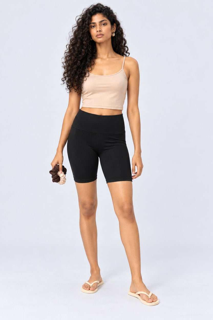 Black High Rise Skinny Fit Shapewear - Image 5