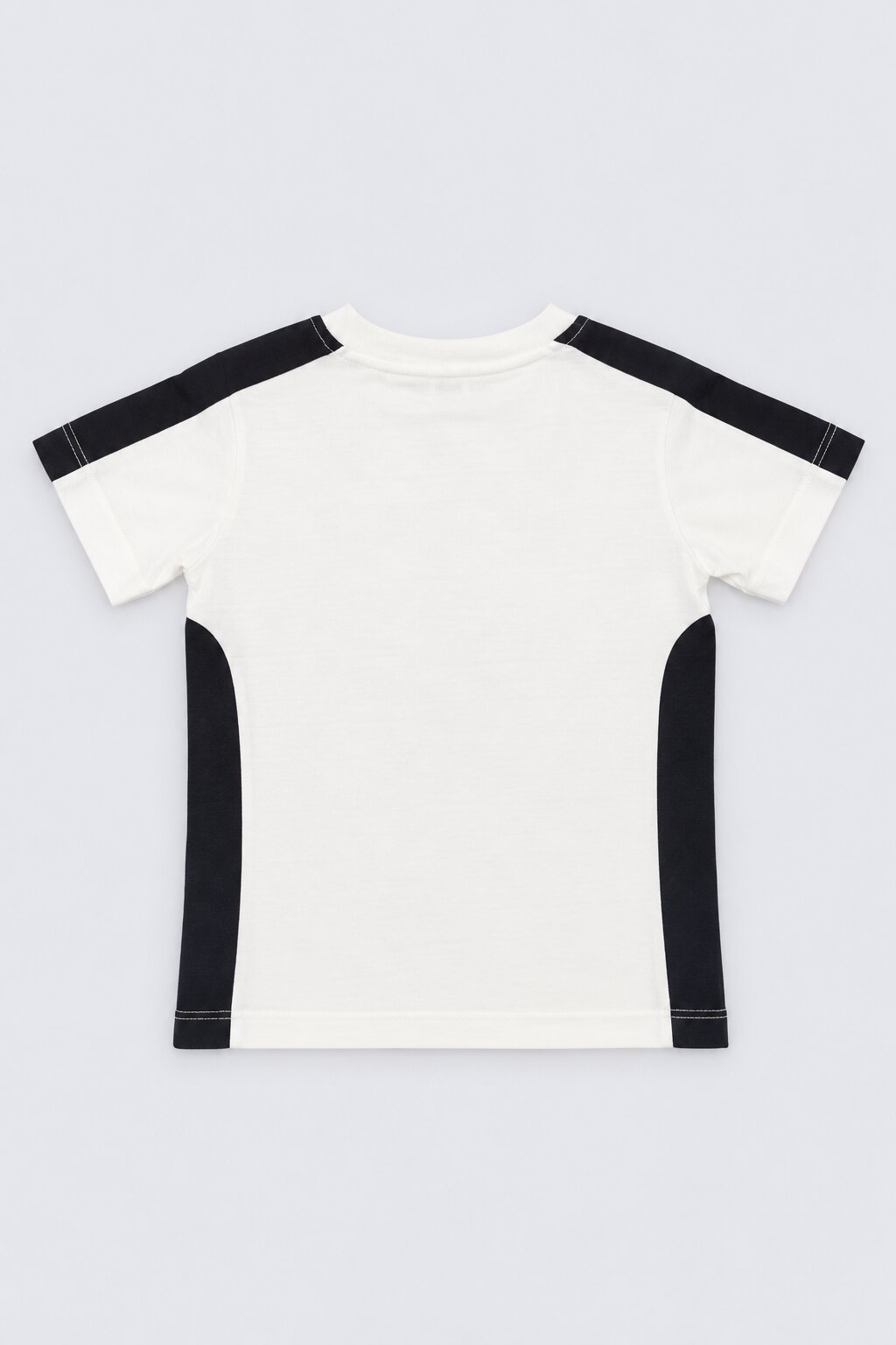 Boys Black Cotton Regular Fit Co-Ord Set - Image 4