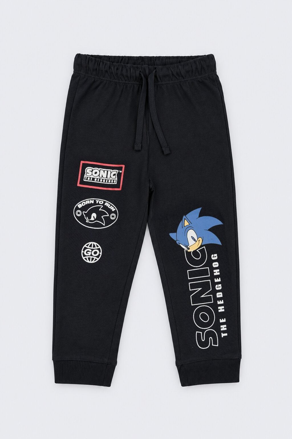 Boys Black Cotton Regular Fit Co-Ord Set - Image 5