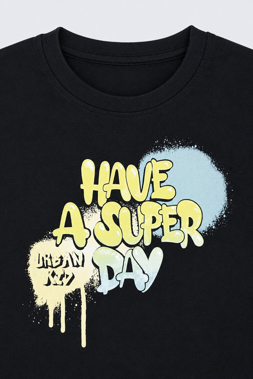 Boys Black Cotton Regular Fit T-Shirt - Image 6