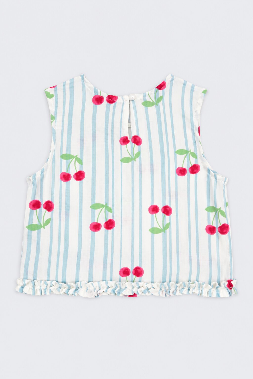 Girls Multi Coloured Ruffle Regular Fit Co-Ord Set - Image 4