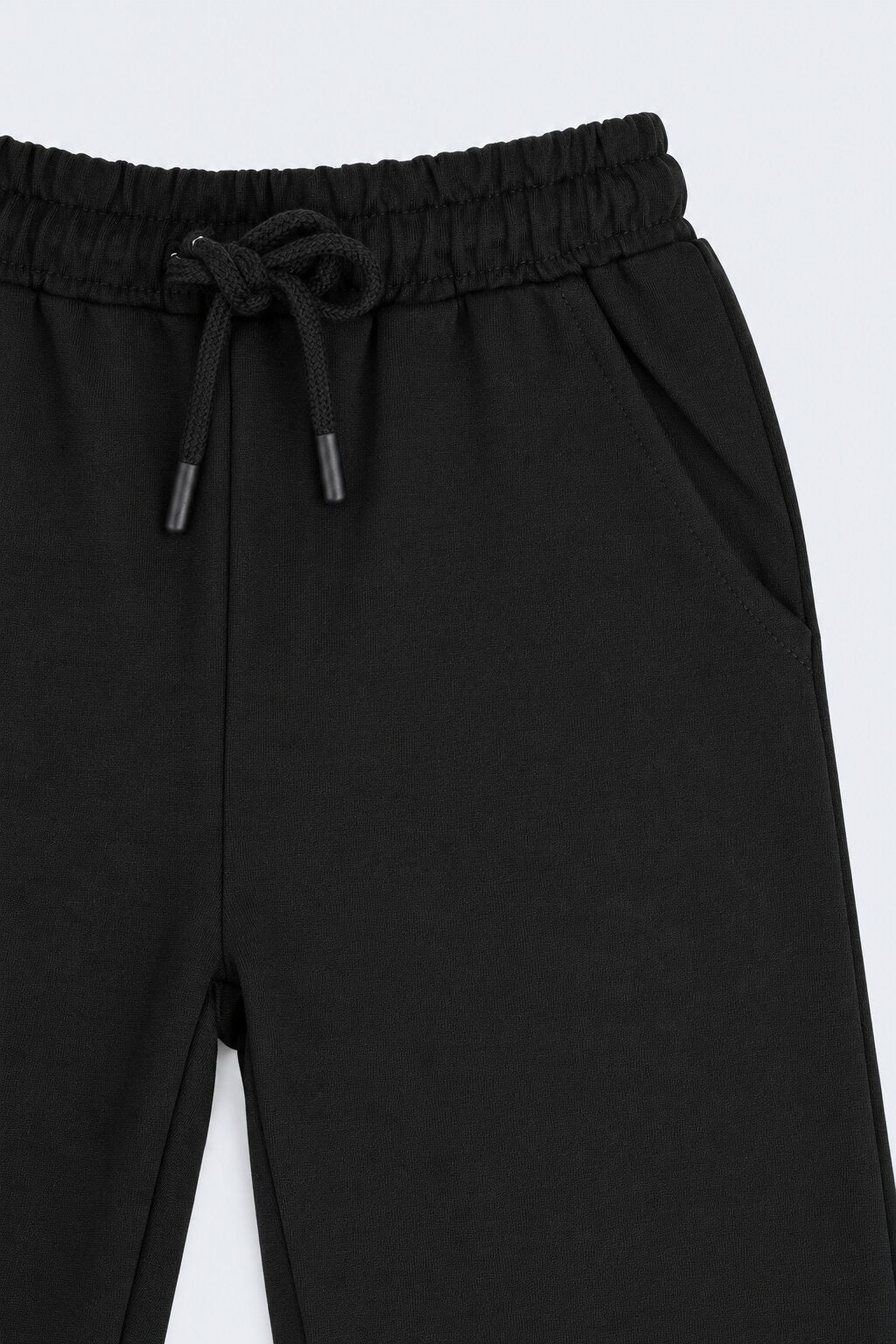 Girls Black Flared Culotte With 2 Pocket - Image 5