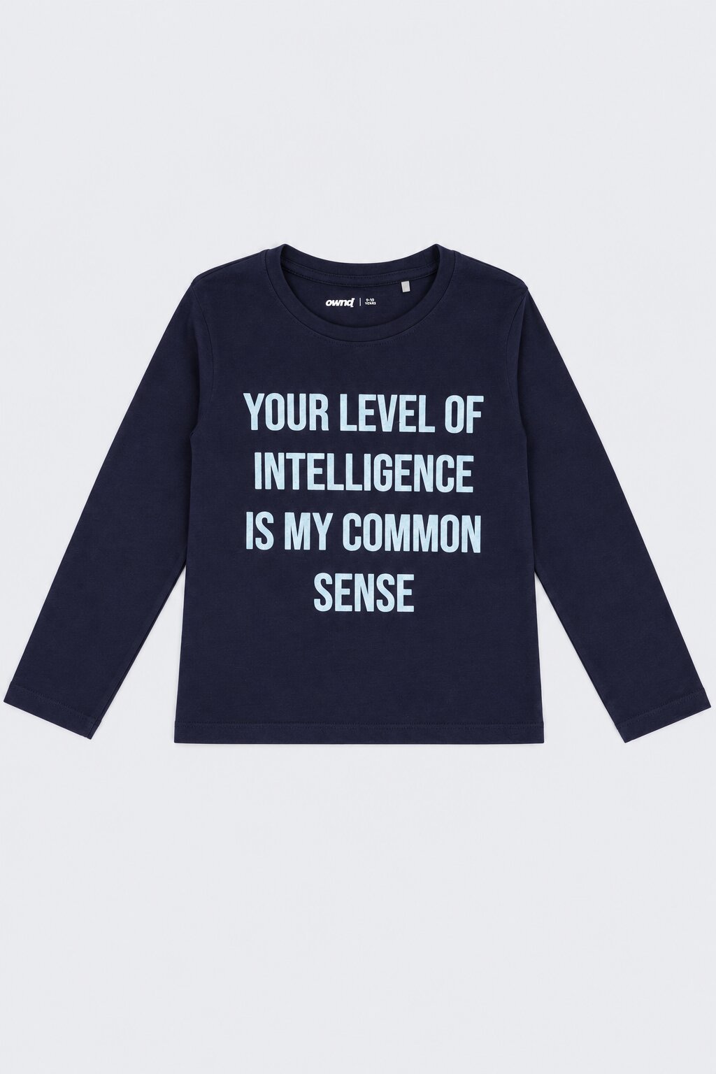 Tweens Girls Navy Typographic Regular Fit T-Shirt - Image 2