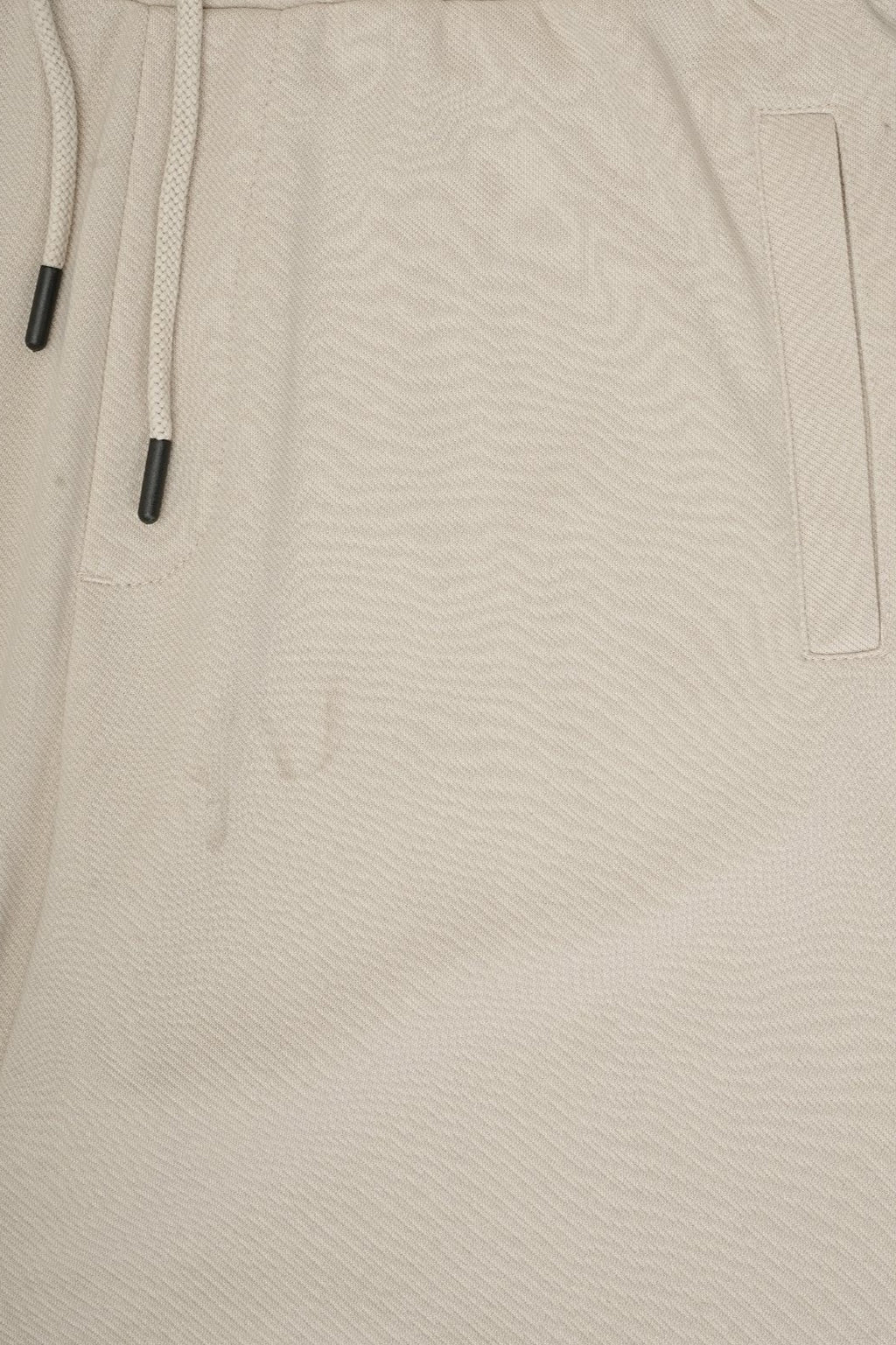 Mens Beige Relaxed Fit Joggers With 3 Pocket - Image 7