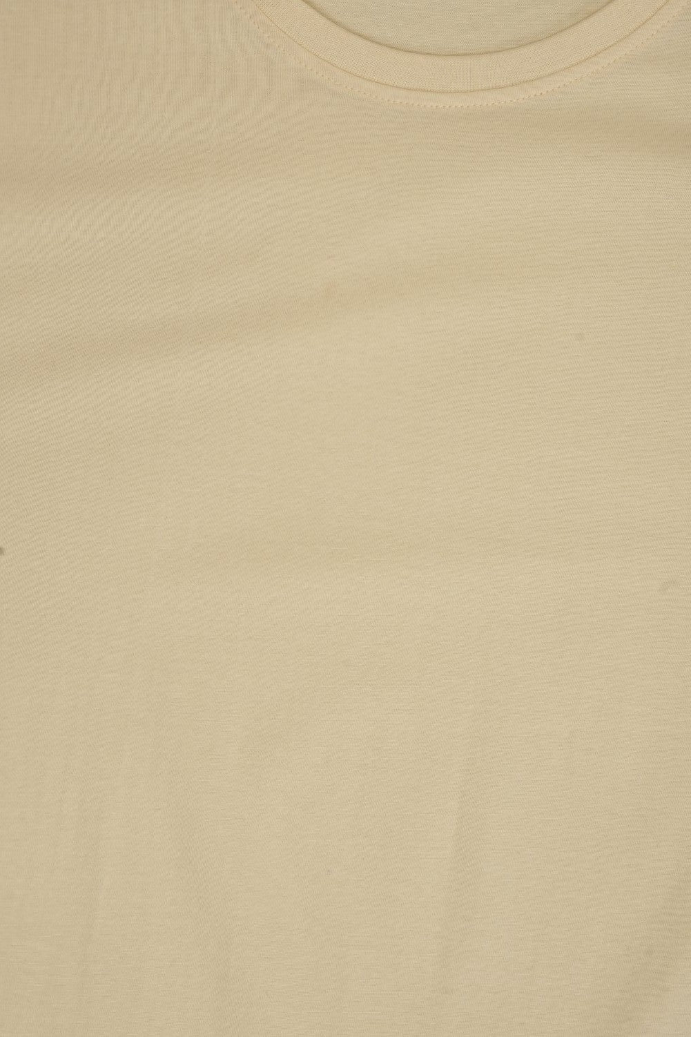 Mens Yellow Cotton Regular Fit T-Shirt - Image 8