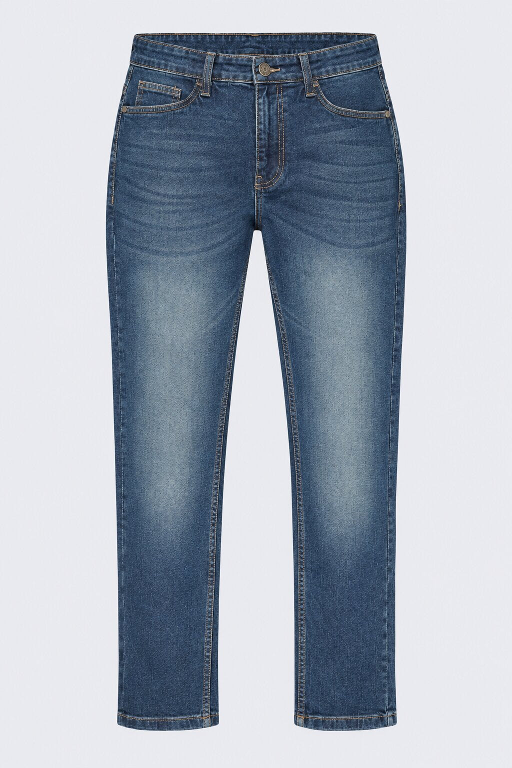Mens Blue Slim Fit Jeans With 5 Pocket - Image 7