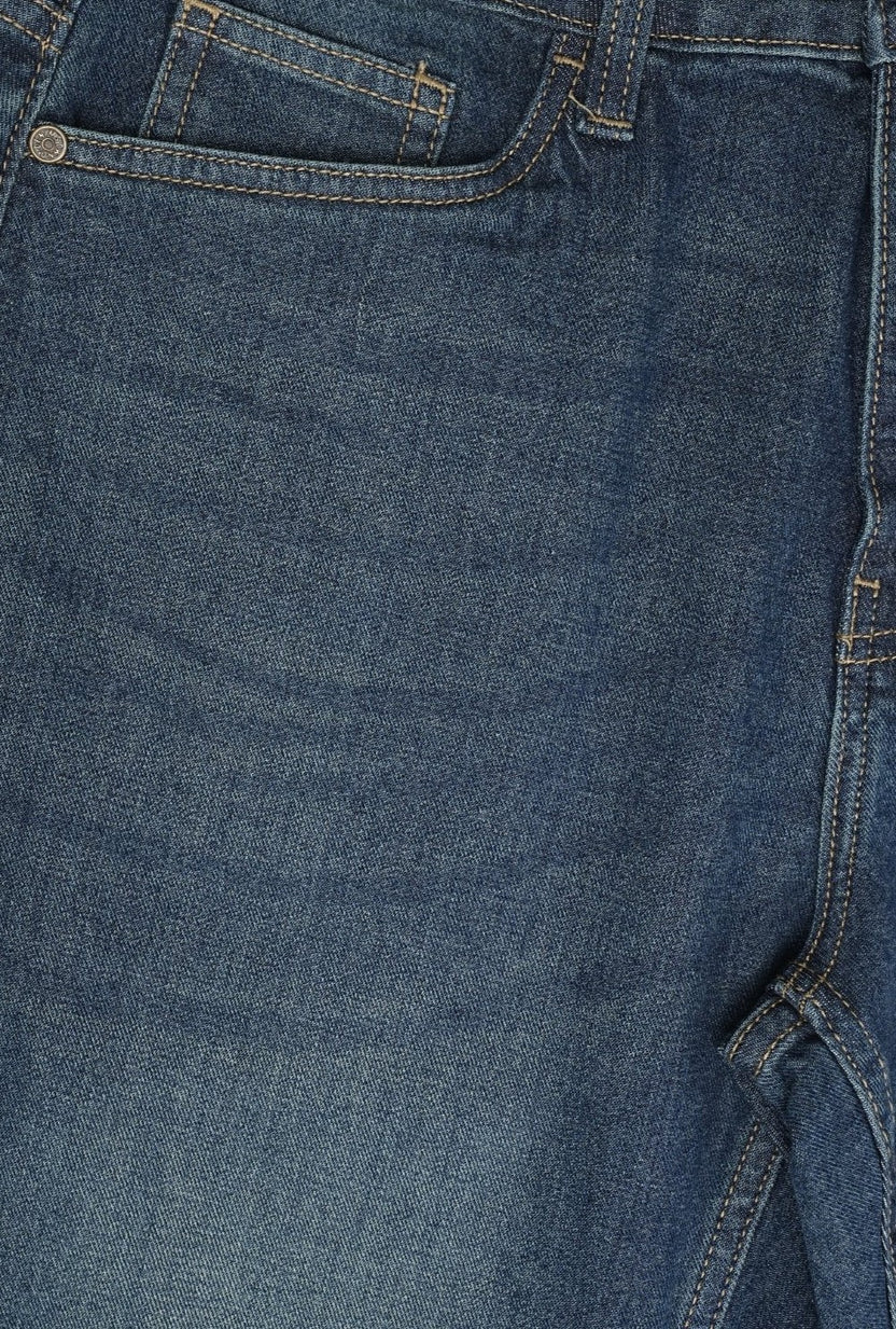 Mens Blue Slim Fit Jeans With 5 Pocket - Image 8