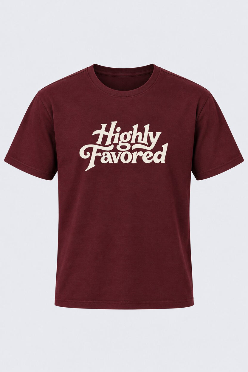 Mens Maroon Graphic Regular Fit T-Shirt - Image 6