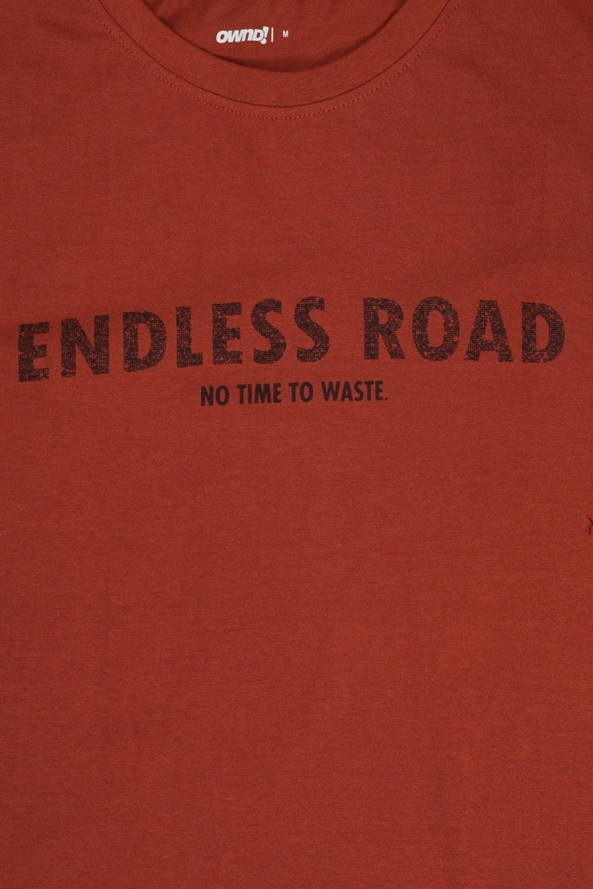 Mens Rust Graphic Regular Fit T-Shirt - Image 8