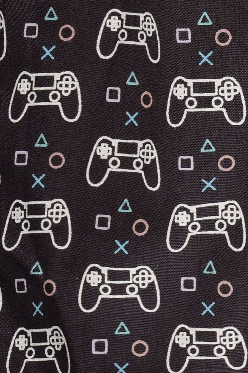 Mens Black Gaming Controller Print Boxer - Image 6