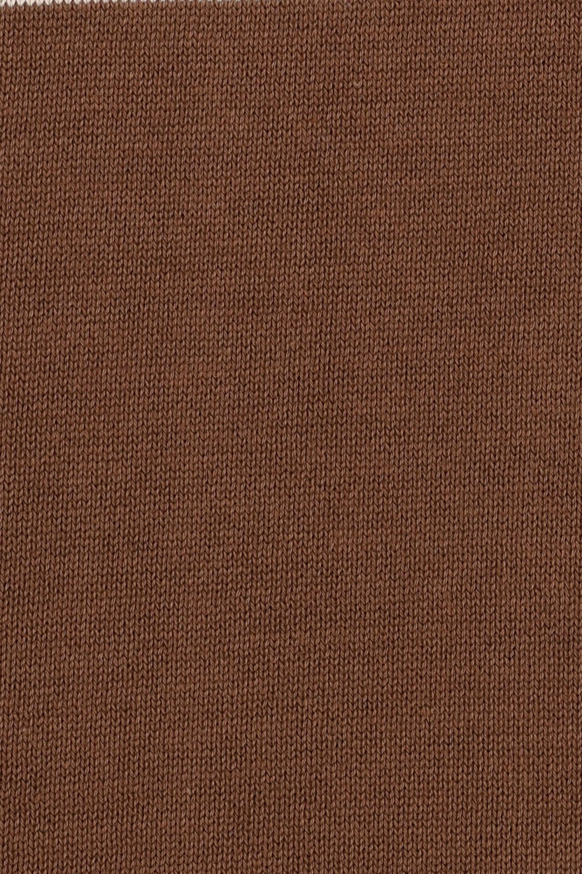 Mens Brown Cotton Regular Fit Polo - Image 8