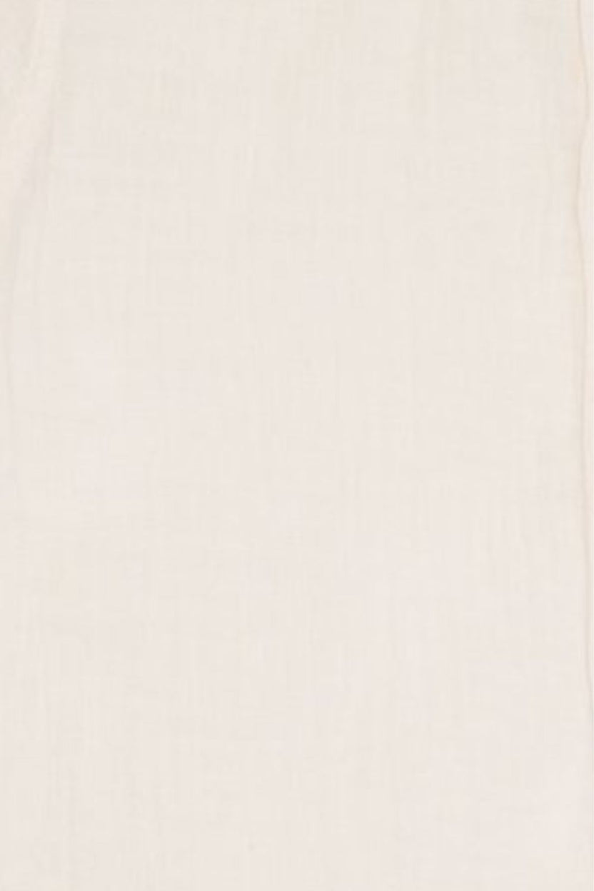 Mens Cream Cotton Regular Fit Shirt - Image 8