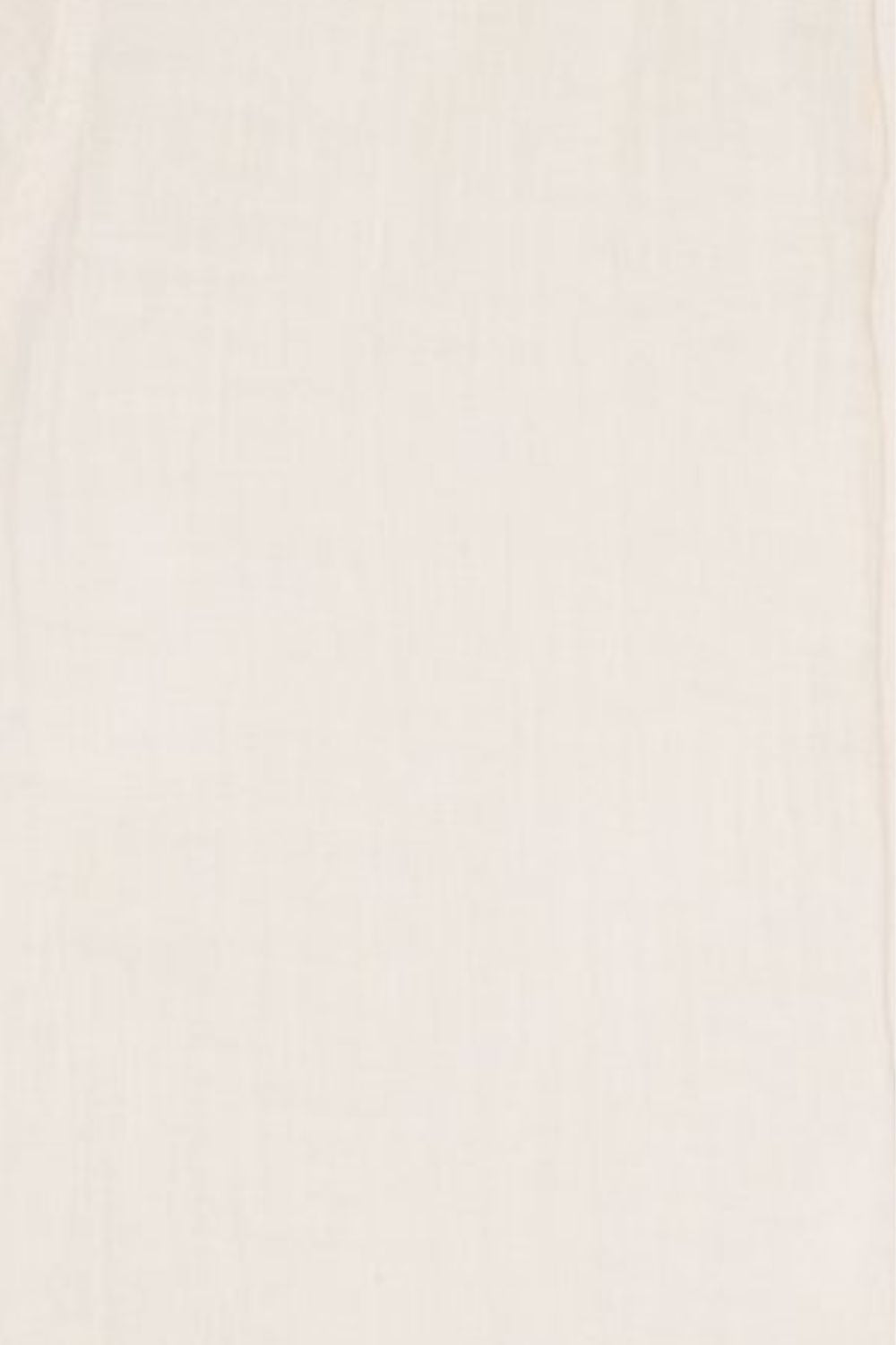 Mens Cream Cotton Regular Fit Shirt - Image 8