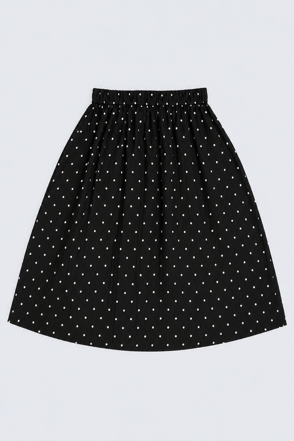 Tweens Girls Black Polka Dot Skirt - Image 2